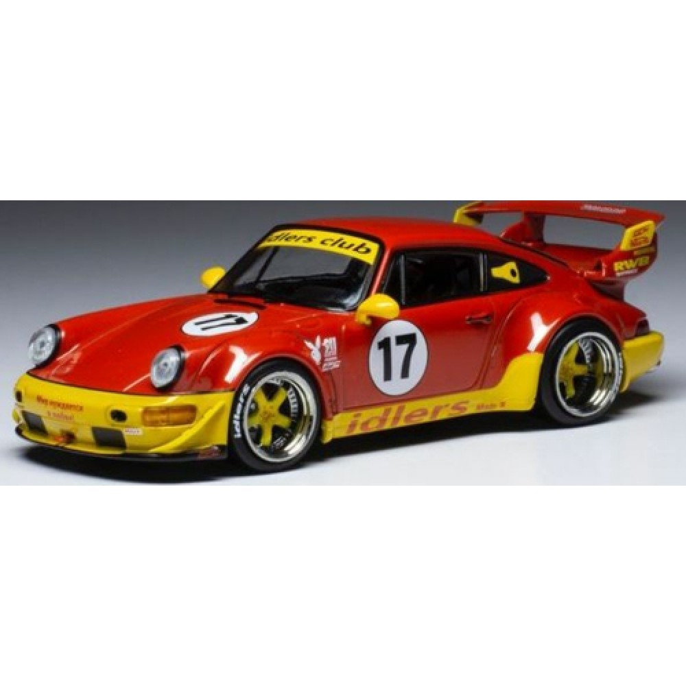 Modellino Auto IXO Porsche 911 (964) RWB #17, Scala 1/43, Nuovo In Scatola