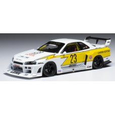 IXMOC326 - 1/43 NISSAN LB-ER34 SUPER SILHOUETTE SKYLINE WHITE 2020