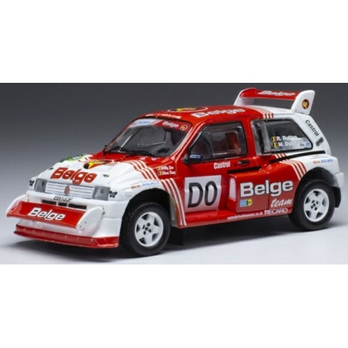 IXRAC249 - 1/43 MG METRO 6R4 RHD BELGE LEGEND BOUCLES DE SPA 2014 M.DUEZ/R.RUTTEN