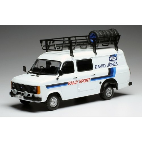 IXRAC272X - 1/43 FORD TRANSIT MKII RHD DAVID JONES RALLYSPORT 1979