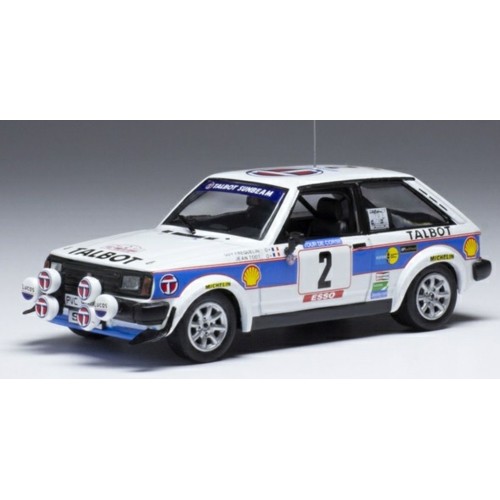 IXRAC370A - 1/43 TALBOT SUNBEAM LOTUS NO.2 TALBOT SPORT TOUR DE CORSE 1981 G.FREQUELIN/J.TODT