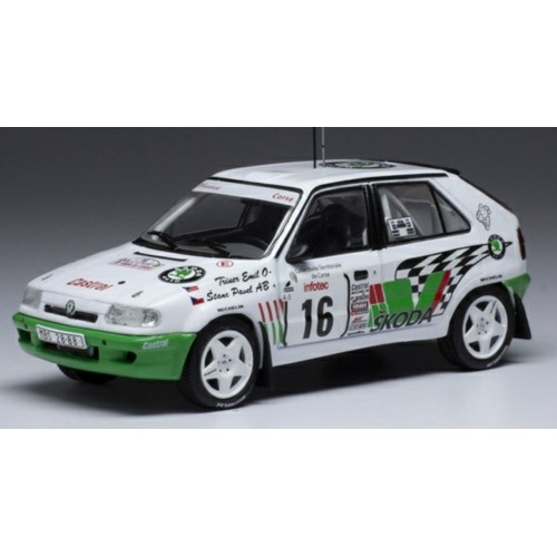 IXRAC371A - 1/43 SKODA FELICIA KIT CAR NO.16 RALLYE TOUR DE CORSE 1995 E.TRINER/P.STANC