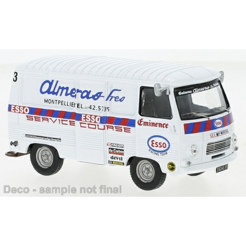 IXRAC397 - 1/43 PEUGEOT J7 TEAM ALMERAS EMINENCE RALLY SERVICE