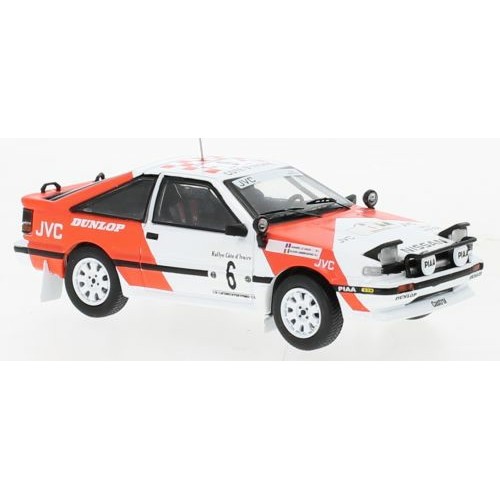 IXRAC402C - 1/43 NISSAN 200 SX NO.9 RALLYE COTE D IVOIRE 1987 AMBROSINO/LE SAUX