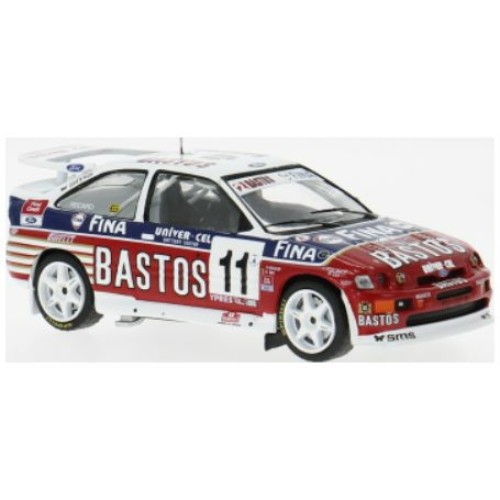 IXRAC450B - 1/43 FORD ESCORT RS COSWORTH RALLY YPRES 1995 NO.11 M.DUEZ/D.GRATALOUP