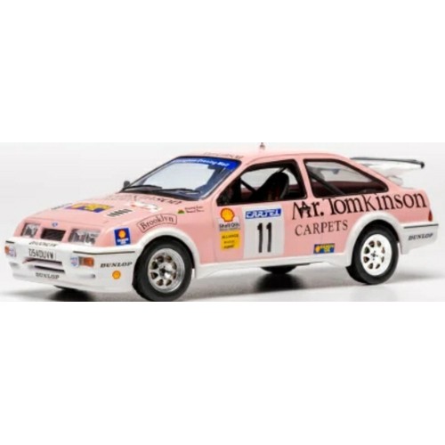 IXRAC455 - 1/43 FORD SIERRA RS COSWORTH CARTEL RALLY 1989 NO.11 G. EVANS/H. DAVIES