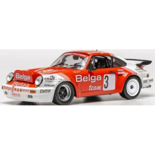 IXRAC458 - 1/43 PORSCHE 911 SC/RS CIRCUIT DES ARDENNES 1985 NO.3 R. DROOGMANS/R. JOOSTEN