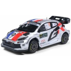 IXRAM1010 - 1/43 TOYOTA GR YARIS RALLY1 RALLY SAUDI ARABIA 2025 NO.17 S.OGIER/V.LANDAIS