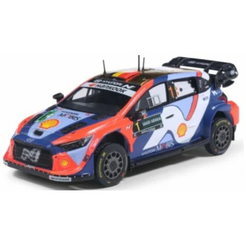 IXRAM1012A - 1/43 HYUNDAI I20 N RALLY1 RALLY SAUDI ARABIA 2025 NO.1 T.NEUVILLE/M.WYDAEGHE