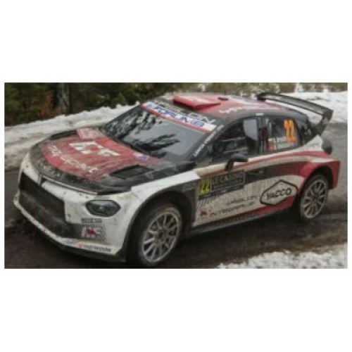 IXRAM1028B - 1/43 LANCIA YPSILON RALLY2 HF INTEGRALE RALLYE MONTE CARLO 2026 NO.22 GRYAZIN/ALEKSANDROV