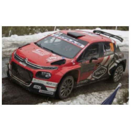 IXRAM1030 - 1/43 CITROEN C3 RALLY2 RALLYE MONTE CARLO 2026 NO.20 L.ROSSEL/G.MERCOIRET
