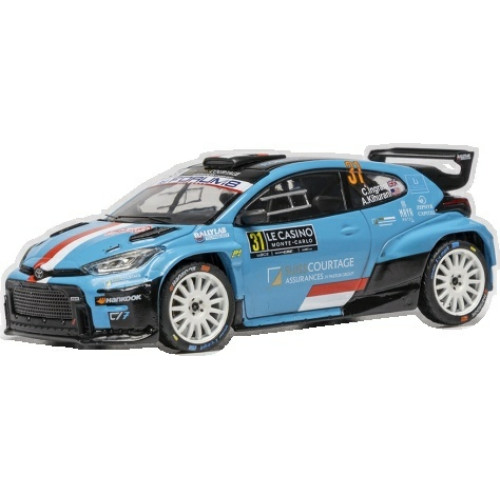 IXRAM1033 - 1/43 TOYOTA GR YARIS RALLY2 RALLYE MONTE CARLO 2026 NO.31 C. INGRAM/A. KIHURANI