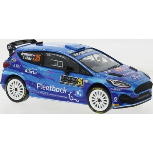 IXRAM886 - 1/43 FORD FIESTA MK II NO.25 WRC2 RALLY MONTE CARLO 2023 G.MUNSTER/L.LOUKA