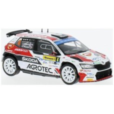 IXRAM936 - 1/43 SKODA FABIA RALLY2 EVO NO.4 BARUM RALLY ZLIN J.KOPECKY/J.HLOUSEK