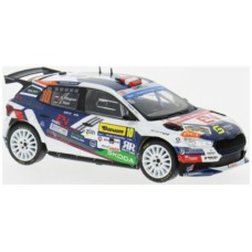 IXRAM951 - 1/43 SKODA FABIA RALLY2 RALLY WM BARUM RALLY 2024 NO.10 S.WAGNER/J.HAIN