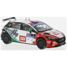 IXRAM952B - 1/43 HYUNDAI I20 N RALLY 2 RALI CEREDIGION 2024 NO.1 PADDON/KENNARD