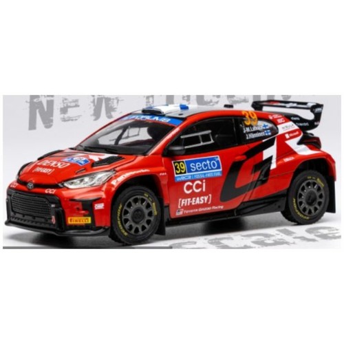 IXRAM955 - 1/43 TOYOTA GR YARIS RALLY2 RALLY WM RALLY FINLAND 2024 NO.39 LATVALA/HANNINEN