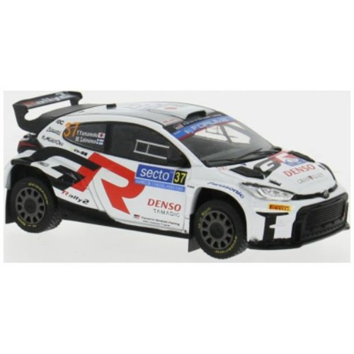 IXRAM956 - 1/43 TOYOTA GR YARIS RALLY2 RALLY WM RALLY FINLAND 2024 NO.37 Y.YAMAMOTO/M.SALMINEN