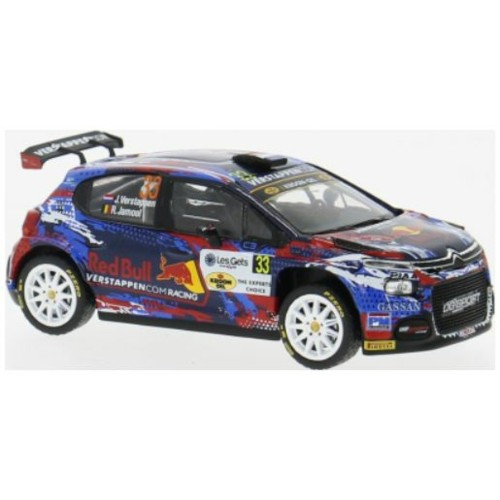 IXRAM961 - 1/43 CITROEN C3 RALLY2 RALLYE DU CONDROZ 2022 NO.33 J.VERSTAPPEN/R.JAMOUL