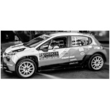 IXRAM976 - 1/43 CITROEN C3 RALLY2 WRC RALLY MONTE CARLO 2025 NO.42 S.RUMEAU/J.AMBLARD