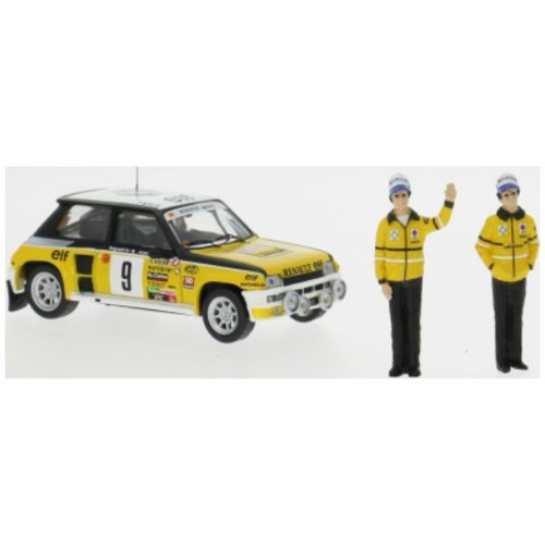 IXSPRM002-81 - 1/43 RENAULT 5 TURBO RALLY MONTE CARLO 1981 NO.9 J.RAGNOTTI/J.M.ANDRE