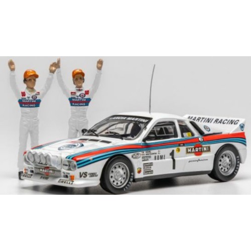 IXSPRM002-83 - 1/43 LANCIA 037 RALLY EVO RALLY MONTE CARLO 1983 NO.1 W.ROHRL/C.GEISTDORFER
