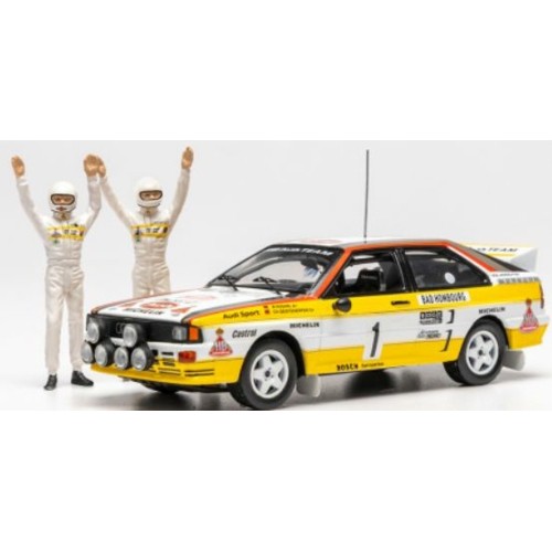 IXSPRM002-84 - 1/43 AUDI QUATTRO A2 RALLY MONTE CARLO 1984 NO.1 W. ROHRL/C. GEISTDORFER
