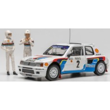 IXSPRM002-85 - 1/43 PEUGEOT 205 TURBO 16 RALLY MONTE CARLO 1985 NO.2 A.VATANEN/T.HARRYMAN