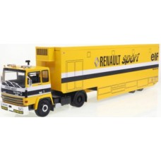 IXTTR029 - 1/43 BERLIET TR350 YELLOW RENAULT SPORT 1960