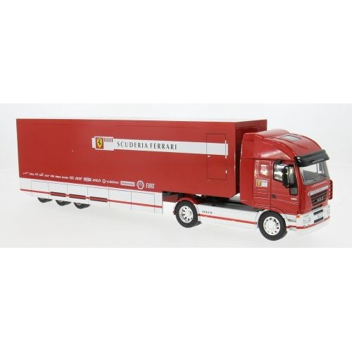 IXTTR040 - 1/43 IVECO STRALIS RACING TRANSPORTER 2000 FERRARI IXTTR040 - 1/43 IVECO STRALIS RACING TRANSPORTER 2000 FERRARI