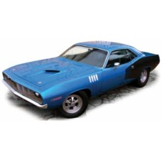 IXU43RDC021 - 1/43 PLYMOUTH HEMI CUDA BLUE 1971