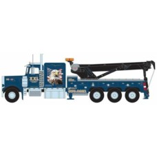 IXU43TTR001 - 1/43 PETERBILT 359 WRECKER BLUE W/EAGLE 1980