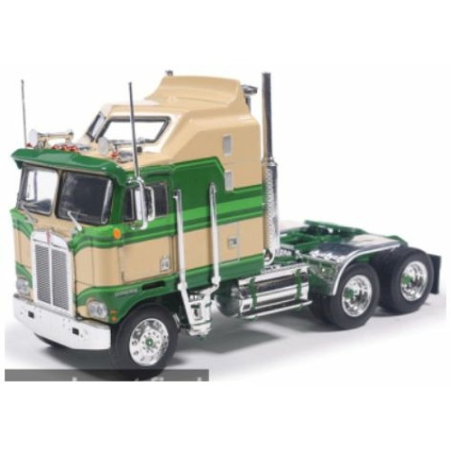 IXU64TR026 - 1/64 KENWORTH K100 AERODYNE GREEN/BEIGE 1976