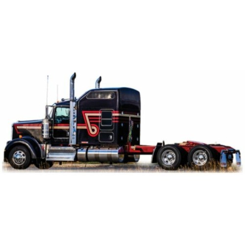 IXU64TR034 - 1/64 KENWORTH W900 BLACK 1990
