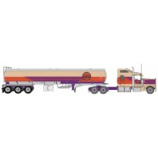 IXU64TRTR010T - 1/64 KENWORTH W900 1976 COWBOY STATE