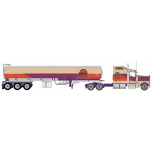 IXU64TRTR010T - 1/64 KENWORTH W900 1976 COWBOY STATE