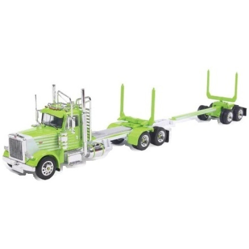 IXU64TRTR016LO - 1/64 PETERBILT LOGGING TRUCK LIGHT GREEN