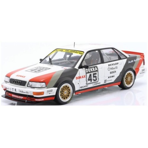 IXW1801508C - 1/18 AUDI V8 QUATTRO NO.45 - DTM CHAMPION 1991 FRANK BIELA - COLLECTORS BOX