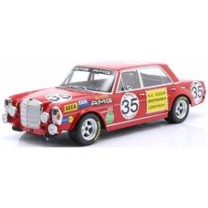 IXW18030001 - 1/18 MERCEDES BENZ AMG 300 SEL 6.3 ROTE SAU NO.35 2ND 24H SPA 1971 HEYER/SCHICKENTANZ