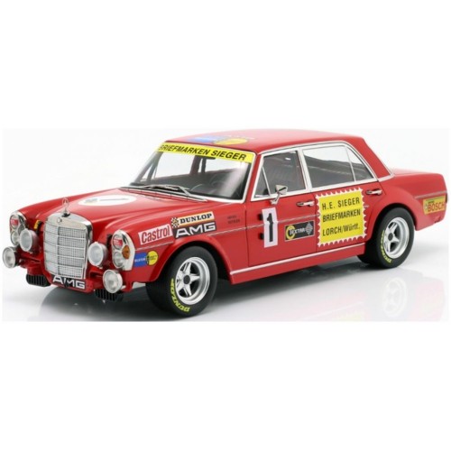 IXW18030002 - 1/18 MERCEDES BENZ 300 SEL 6.8 NO.1 - 24H NURBURGRING 1972 HEYER/BETZLER IXW18030002 - 1/18 MERCEDES BENZ 300 SEL 6.8 NO.1 - 24H NURBURGRING 1972 HEYER/BETZLER