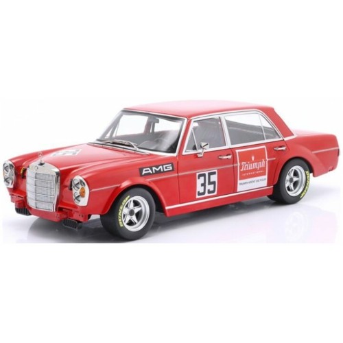 IXW18030006 - 1/18 MERCEDES BENZ AMG 300 SEL NO.35 SUDWESTPOKAL HOCKENHEIM 1971 HELMUT KELLENERS