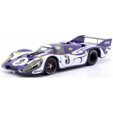 IXW18034003 - 1/18 PORSCHE 917 LONG TAIL NO.3 HIPPIE PRACTICE VERSION 24H LE MANS 1970 LARROUSSE/KAUHSEN