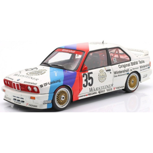 IXW18038007C - 1/18 BMW M3 (E30) NO.35 WINNER 24H NURBURGRING 89 PIRRO/RAVAGLIA/GIROIX WITH COLLECTORS BOX
