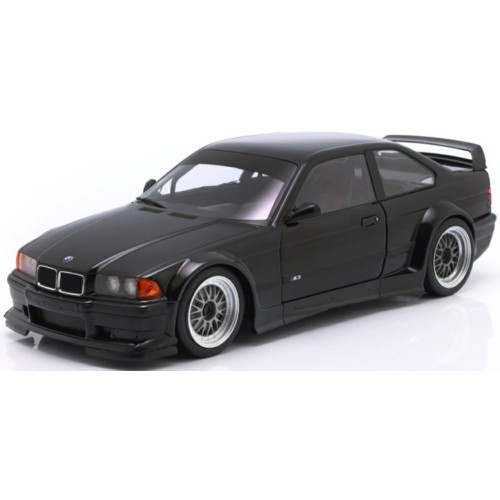 IXW18051002 - 1/18 BMW M3 E36 GTR PLAIN BODY VERSION BLACK