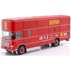 IXW1807801 - 1/18 OM FIAT 150 ROLFO SCUDERIA FERRARI RACE CAR TRANSPORTER OF THE 70S 24H LE MANS