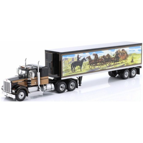 IXW83431001 - 1/43 KENWORTH W925 SEMI-TRAILER TRUCK - SMOKEY AND THE BANDIT 1977