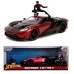 JAD31190 - 1/24 2017 FORD GT WITH MILES MORALES FIGURE MARVEL SPIDERMAN