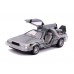 JAD31468 - 1/24 BACK TO THE FUTURE PART II DELOREAN TIME MACHINE WITH WORKING LIGHTS