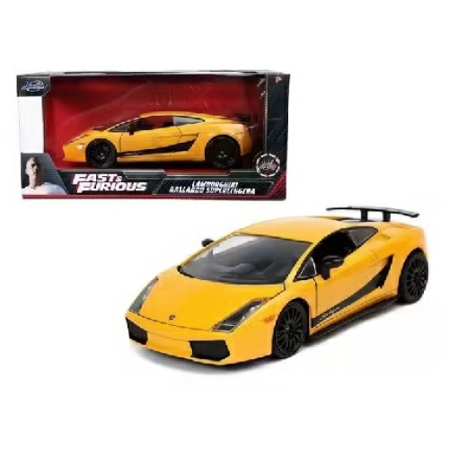 JAD32609 - 1/24 LAMBORGHINI GALLARDO SUPERLEGGERA YELLOW FAST AND FURIOUS