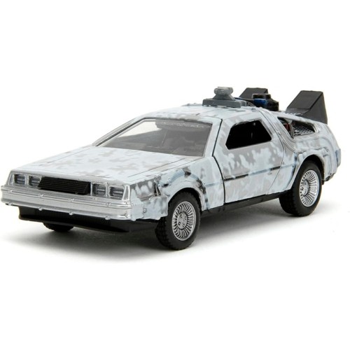 JAD34785 - 1/32 BACK TO THE FUTURE DELOREAN TIME MACHINE FROSTED